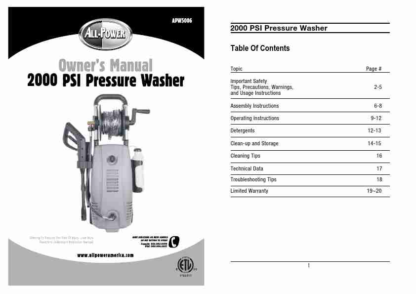 All Power 2000 Psi Pressure Washer Manual-page_pdf